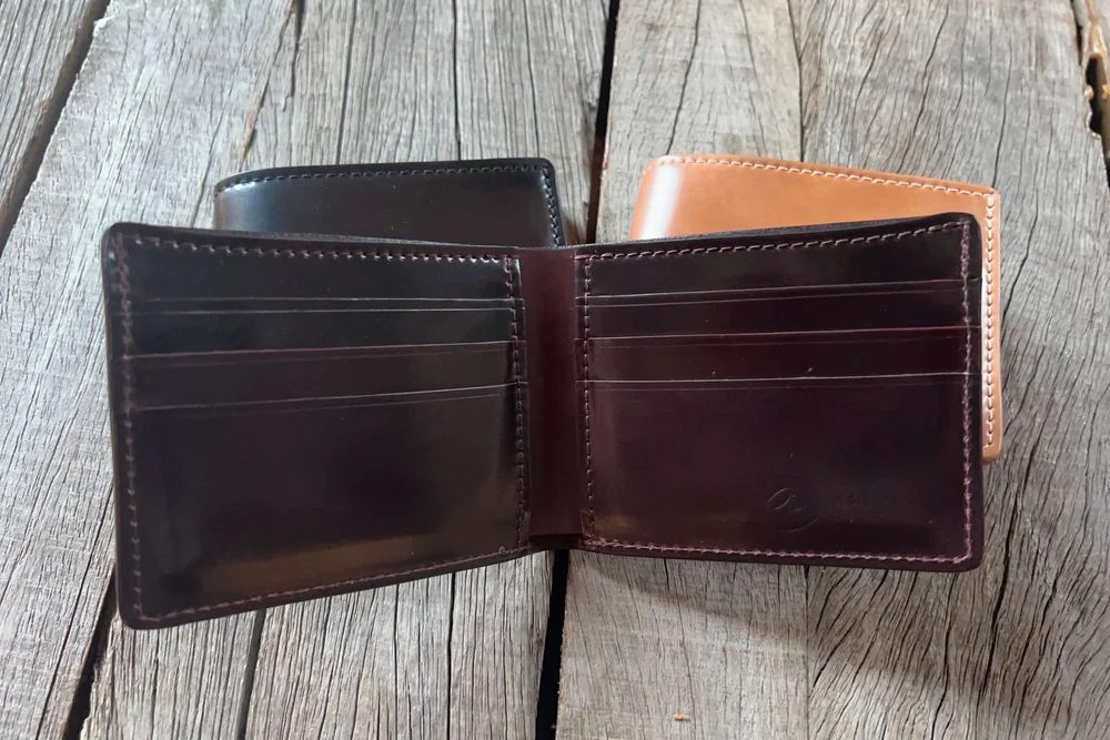 『Hollywood Wallet BROWN』 8 Card Slots Saddle Brown Bifold Wallet in Full-Grain Dumont